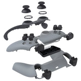 eXtremeRate Replacement Full Set Shells with Buttons for PS5 Controller BDM-030/040/050 - New Hope Gray - QPFP3003G3