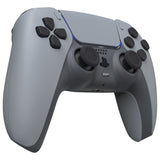 eXtremeRate Replacement Full Set Shells with Buttons for PS5 Controller BDM-030/040/050 - New Hope Gray - QPFP3003G3