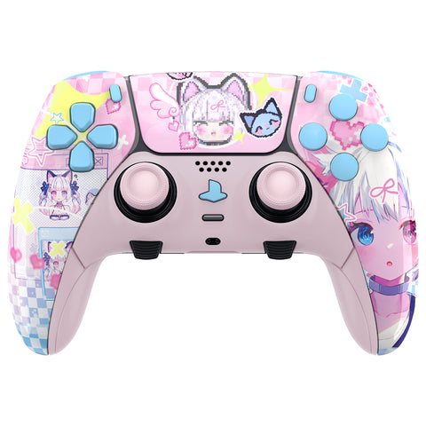 eXtremeRate Custom Replacement Full Set Shells with Buttons for PS5 Edge Controller - MeWoow - QRHEGT012