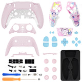 eXtremeRate Custom Replacement Full Set Shells with Buttons for PS5 Edge Controller - MeWoow - QRHEGT012