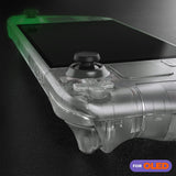 eXtremeRate Replacement Full Set Housing Shell with Buttons for Steam Deck OLED Handheld Console - Glow in Dark - Green - LQXSLM007