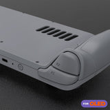 eXtremeRate Replacement Full Set Housing Shell with Buttons for Steam Deck OLED Handheld Console - New Hope Gray - LQXSLM009