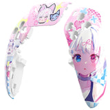 eXtremeRate MeWoow Left Right Front Housing Shell with Touchpad Compatible with ps5 Edge Controller, DIY Replacement Faceplate Shell Custom Touch Pad Cover Compatible with ps5 Edge Controller - MLREGT016