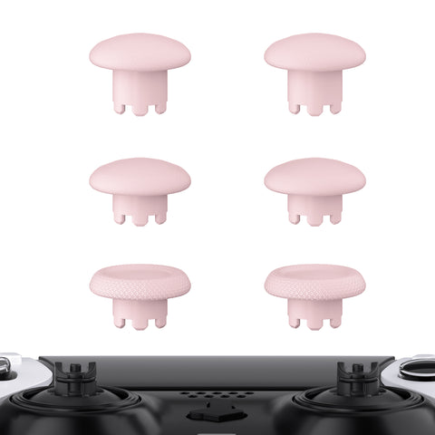eXtremeRate Cherry Blossoms Pink Replacement Swappable Thumbsticks for PS5 Edge Controller, Custom Interchangeable Analog Stick Joystick Caps for PS5 Edge Controller - Controller & Thumbsticks Base NOT Included - P5J115