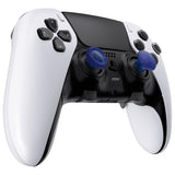 eXtremeRate Clear Blue Replacement Swappable Thumbsticks for PS5 Edge Controller, Custom Interchangeable Analog Stick Joystick Caps for PS5 Edge Controller - Controller & Thumbsticks Base NOT Included - P5J113