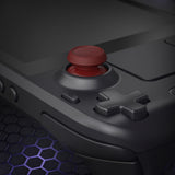 eXtremeRate Replacement Thumbsticks with Original Touch Sensing for Steam Deck LCD & OLED - Carmine Red - GGBSDM004