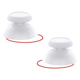 eXtremeRate Replacement Thumbsticks with Original Touch Sensing for Steam Deck LCD & OLED - Frosted White - GGBSDM002