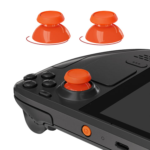 eXtremeRate Replacement Thumbsticks with Original Touch Sensing for Steam Deck LCD & OLED - Orange - GGBSDM003