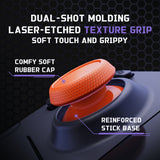 eXtremeRate Replacement Thumbsticks with Original Touch Sensing for Steam Deck LCD & OLED - Orange - GGBSDM003