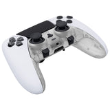 eXtremeRate Glow in Dark - Green Top Bottom Decorative Trim Shell Compatible with ps5 Edge Controller DIY Replacement Front Back Clip Shell, Custom Plates Cover Compatible with ps5 Edge Controller - CXQEGM007