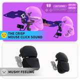 eXtremeRate Micro Switch - Light Version Tactile Clicky Hair Trigger Kit V2 for PS5 Controller BDM-040/050 Shoulder Buttons, Ergonomic Micro Switches L2 R2 Tactile L1 R1 Mouse Click Kit for PS5 Controller - PFMD016V2