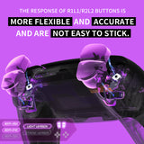 eXtremeRate Micro Switch - Light Version Tactile Clicky Hair Trigger Kit V2 for PS5 Controller BDM-040/050 Shoulder Buttons, Ergonomic Micro Switches L2 R2 Tactile L1 R1 Mouse Click Kit for PS5 Controller - PFMD016V2