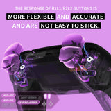 eXtremeRate Micro Switch - Strong Version Tactile Clicky Hair Trigger Kit V2 for PS5 Controller BDM-040/050 Shoulder Buttons, Ergonomic Micro Switches L2R2 Tactile L1R1 Mouse Click Kit for PS5 Controller - PFMD015V2