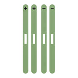 eXtremeRate Side Rail Slot Sticker for Nintendo Switch 2 Console - Matcha Green - DDBNT194