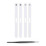 eXtremeRate Side Rail Slot Sticker for Nintendo Switch 2 Console - White - DDBNT192