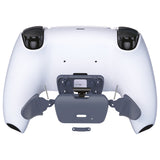eXtremeRate Sterling Silver Replacement Redesigned K1 K2 Back Button Housing Shell for PS5 Controller eXtremerate RISE Remap Kit - Controller & RISE Remap Board NOT Included - WPFM5014