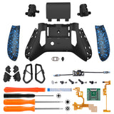 eXtremeRate VICTOR X Remap Kit for Xbox Series X/S Controller - Textured Blue - RTX3P009