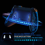 eXtremeRate VICTOR X Remap Kit for Xbox Series X/S Controller - Textured Blue - RTX3P009