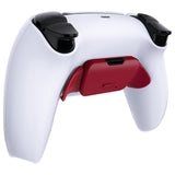 eXtremeRate Volcanic Red Replacement Redesigned K1 K2 Back Button Housing Shell for PS5 Controller eXtremerate RISE Remap Kit - Controller & RISE Remap Board NOT Included - WPFM5012