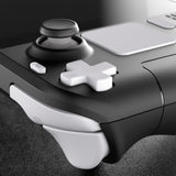 eXtremeRate White Replacement Full Set Buttons for Steam Deck Console - JESDP001