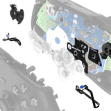 eXtremeRate Whole Clicky Kit for Xbox Elite Series 2 Controller Shoulder ABXY Buttons, Ergonomic Tactile Switches LT RT A B X Y Mouse Click Kit for Xbox Elite Series 2 Core Controller (Model 1797) - X1MD006