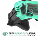 eXtremeRate Whole Clicky Kit for Xbox Elite Series 2 Controller Shoulder ABXY Buttons, Ergonomic Tactile Switches LT RT A B X Y Mouse Click Kit for Xbox Elite Series 2 Core Controller (Model 1797) - X1MD006