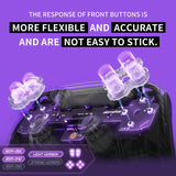 eXtremeRate Light Version Whole Clicky Kit V2 for PS5 Controller BDM-040/050 Shoulder Face Buttons, Micro Switch L2R2 Clicky Hair Trigger Kit and Tactile L1R1 Face Buttons Mouse Click for PS5 Controller - PFMD018V2