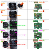 eXtremeRate Strong Version Whole Clicky Kit V2 for PS5 Controller BDM-040/050 Shoulder Face Buttons, Micro Switch L2R2 Clicky Hair Trigger Kit and Tactile L1R1 Face Buttons Mouse Click for PS5 Controller - PFMD017V2