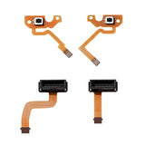 eXtremeRate ZL ZR Buttons Replacement Tactile Switches Ribbon Flex Cable & Custom Left Right Controller Charging Connector Female Socket Port FPC Cable Repair Parts for Nintendo Switch 2 Joycon - GKKNT001