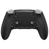 eXtremeRate Beyond-ARC Bottom Shell Kit with Rubberised Grip for PS5 Edge Controller - Black - CKREGU001