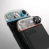 eXtremeRate D-Pad Version Replacement Full Set Shell Case with Buttons for Joycon 2 of Nintendo Switch 2 - Essence Version - Clear - SXANTM004