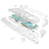 eXtremeRate DIY Replacement Full Set Shell Case with Buttons for Joycon 2 of Nintendo Switch 2 - Deluxe Version - Glow in Dark - Green - AWHNTM007