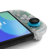 eXtremeRate DIY Replacement Full Set Shell Case with Buttons for Joycon 2 of Nintendo Switch 2 - Deluxe Version - Clear - AWHNTM006