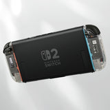 eXtremeRate DIY Replacement Full Set Shell Case with Buttons for Joycon 2 of Nintendo Switch 2 - Essence Version - Glow in Dark - Green - BSUNTM007