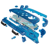 eXtremeRate DIY Replacement Full Set Shells with Buttons for Nintendo Switch 2 - Deluxe Version - Clear Blue - QGRNTM005