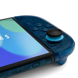 eXtremeRate DIY Replacement Full Set Shells with Buttons for Nintendo Switch 2 - Deluxe Version - Clear Blue - QGRNTM005