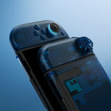 eXtremeRate DIY Replacement Full Set Shells with Buttons for Nintendo Switch 2 - Deluxe Version - Clear Blue - QGRNTM005