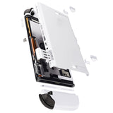 eXtremeRate DIY Replacement Full Set Shells with Buttons for Nintendo Switch 2 - Deluxe Version - White - QGRNTM008