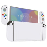 eXtremeRate DIY Replacement Full Set Shells with Buttons for Nintendo Switch 2 - Deluxe Version - White - QGRNTM008