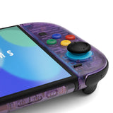 eXtremeRate DIY Replacement Full Set Shells with Buttons for Nintendo Switch 2 - Essence Version - Clear Atomic Purple - RHANTM001
