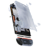 eXtremeRate DIY Replacement Full Set Shells with Buttons for Nintendo Switch 2 - Essence Version - Clear Glacier Blue - RHANTM003