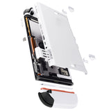 eXtremeRate DIY Replacement Full Set Shells with Buttons for Nintendo Switch 2 - Essence Version - White - RHANTM008