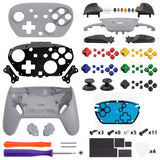 eXtremeRate DIY Replacement Full Set Shells with Buttons for Nintendo Switch 2 Pro Controller - SFC SNES Classic EU - QGSPTY002