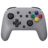 eXtremeRate DIY Replacement Full Set Shells with Buttons for Nintendo Switch 2 Pro Controller - SFC SNES Classic EU - QGSPTY002