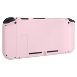 eXtremeRate Dpad Version Custom Full Set Shell for Nintendo Switch, Replacement Console Back Plate, NS Joycon Handheld Controller Housing with Buttons for Nintendo Switch - Cherry Blossoms Pink - QZP3002