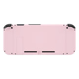 eXtremeRate Dpad Version Custom Full Set Shell for Nintendo Switch, Replacement Console Back Plate, NS Joycon Handheld Controller Housing with Buttons for Nintendo Switch - Cherry Blossoms Pink - QZP3002