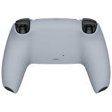 eXtremeRate New Hope Gray Custom Back Housing Bottom Shell Compatible with ps5 Controller, Replacement Back Shell Cover Compatible with ps5 Controller - DPFP3028