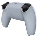 eXtremeRate New Hope Gray Custom Back Housing Bottom Shell Compatible with ps5 Controller, Replacement Back Shell Cover Compatible with ps5 Controller - DPFP3028