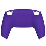 eXtremeRate Purple Soft Touch Custom Back Housing Bottom Shell Compatible with ps5 Controller, Replacement Back Shell Cover Compatible with ps5 Controller - DPFP3007
