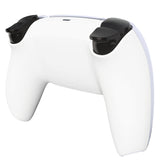 eXtremeRate White Custom Back Housing Bottom Shell Compatible with ps5 Controller, Replacement Back Shell Cover Compatible with ps5 Controller - DPFP3008
